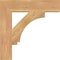 Ekena Millwork Imperial Block Smooth Bracket, Western Red Cedar, 3 1/2"W x 18"D x 18"H BKT04X18X18IMP05SWR - alternate 2